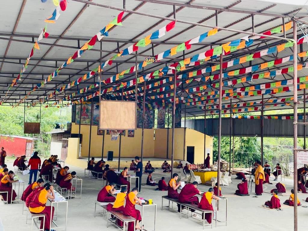 Monks In Exam Halls
