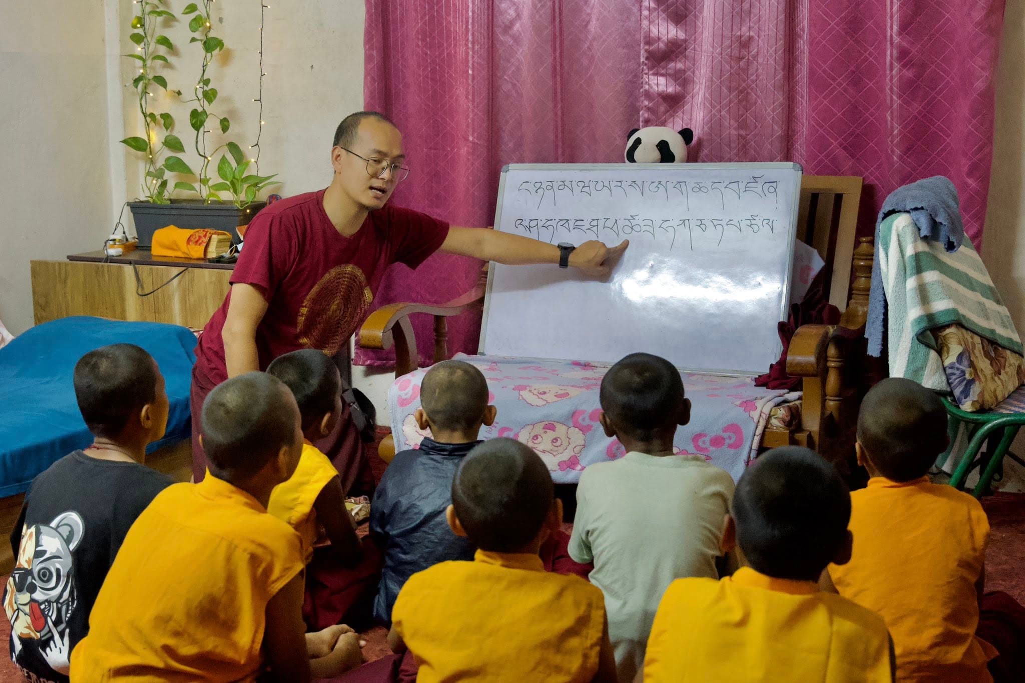 Learning sacred alphabets